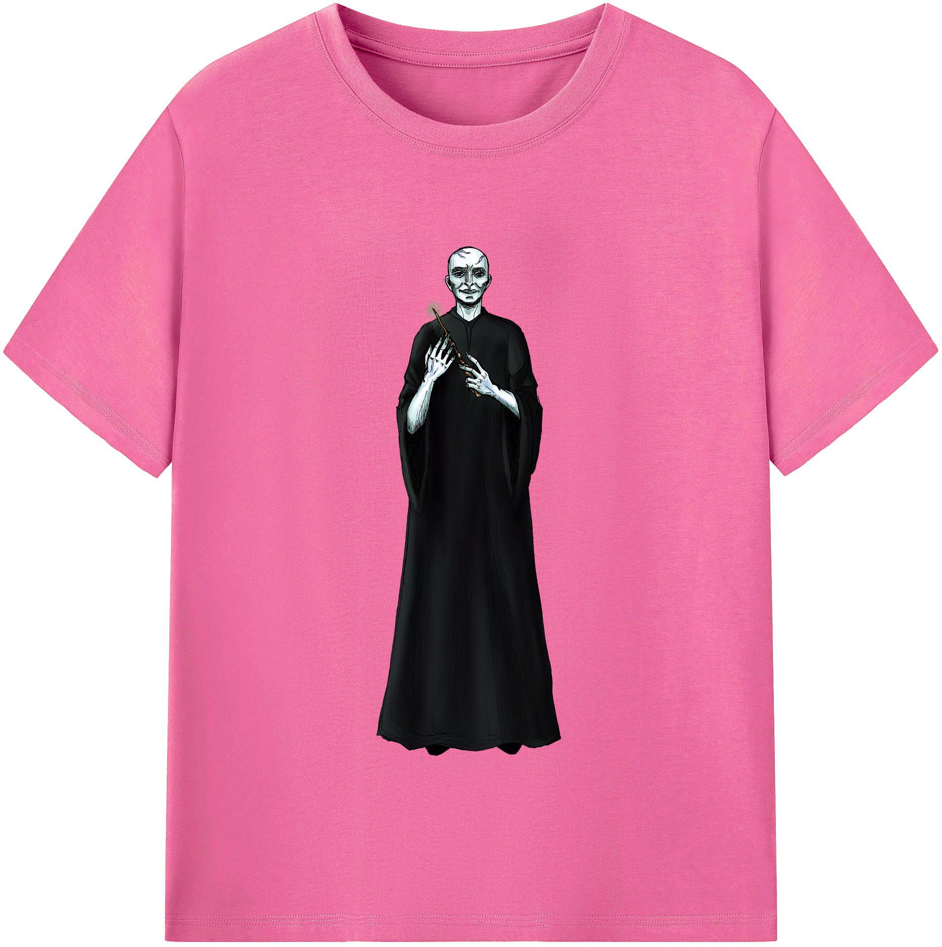 （画像用） Harry Potter ハリー・ポッターシリーズ レディースカジュアルプリントTシャツ（綿100％）
